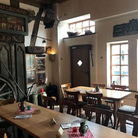 Hotel-Pension Markt-Scheune Anno 1652 フロートー エクステリア 写真